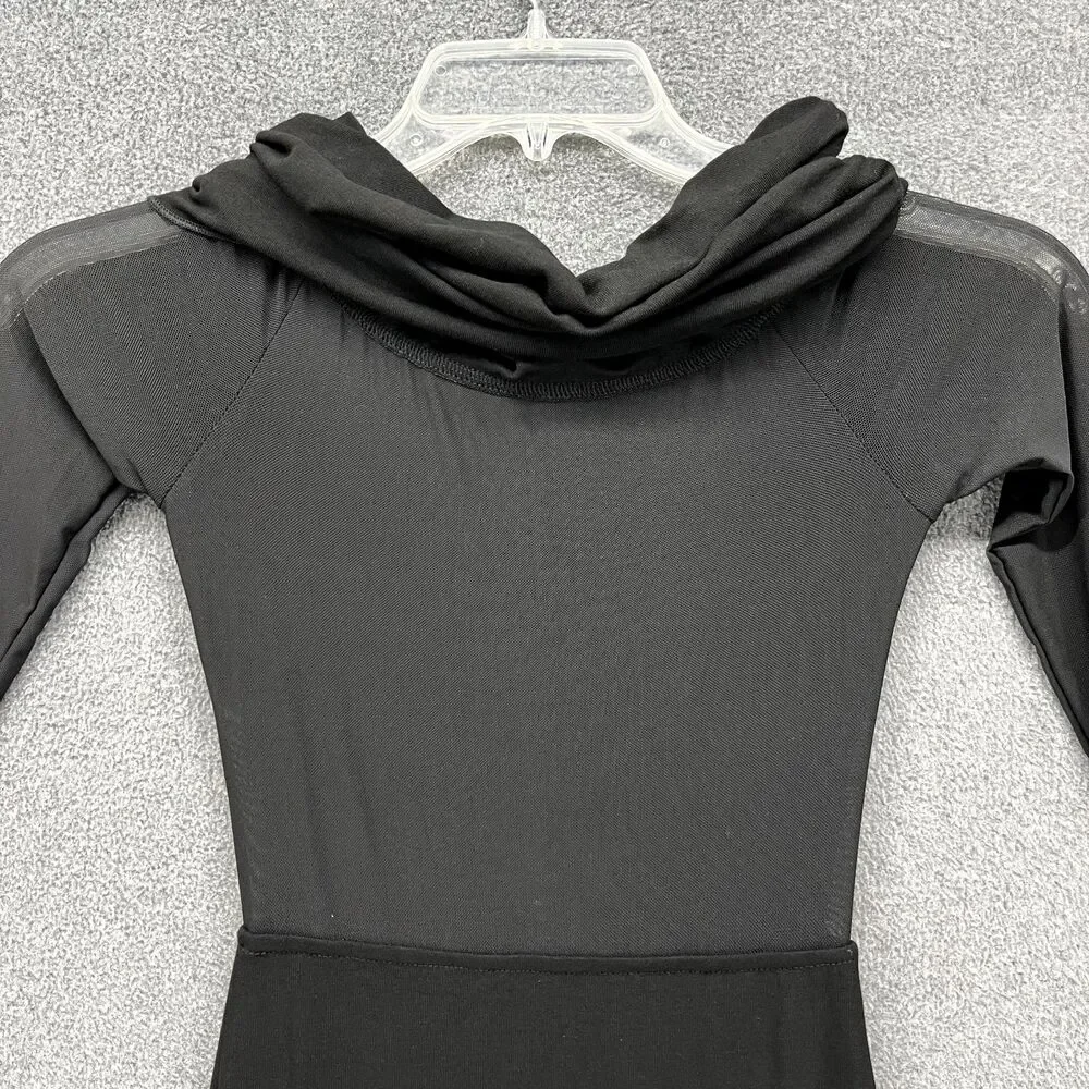 REVOLVE & MINIMALIST lovers COMMENSE overfold off shoulder mesh long dress‎ XS
